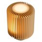Preview: Lucide TURBIN LED Tischlampe 5W Mattes Gold, Messing, Schwarz 26500/05/02