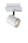 Preview: Lucide RILOU LED Deckenleuchte GU10 5W dimmbar 360° drehbar Weiß, Chrom 26994/05/31