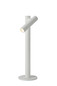 Preview: Lucide ANTRIM LED Tischlampe 2,2W dimmbar IP54 Warmweiss Modern Weiß 27503/02/31