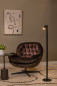 Preview: Lucide ANTRIM LED Stehlampe Mit Leselampe 2,2W dimmbar IP54 Warmweiss Modern Schwarz 27703/02/30