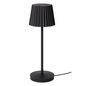 Preview: Lucide JUSTINE LED Tischlampe 2W dimmbar Schwarz IP54 27889/02/30