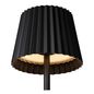 Preview: Lucide JUSTINE LED Tischlampe 2W dimmbar Schwarz IP54 27889/02/30