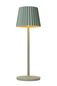 Preview: Lucide JUSTINE LED Tischlampe 2W dimmbar Grün IP54 27889/02/33