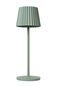 Preview: Lucide JUSTINE LED Tischlampe 2W dimmbar Grün IP54 27889/02/33