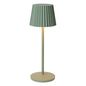 Preview: Lucide JUSTINE LED Tischlampe 2W dimmbar Grün IP54 27889/02/33