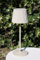 Preview: Lucide JUSTINE LED Tischlampe 2W dimmbar Beige IP54 27889/02/38