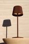 Preview: Lucide JUSTINE LED Tischlampe 2W dimmbar Rostfarbe IP54 27889/02/97