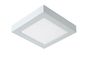 Preview: Lucide BRICE-LED LED Deckenleuchte 20W dimmbar Weiß IP44 28117/22/31