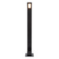 Preview: Lucide LAWFORD LED Pollerleuchte 6W IP54 Warmweiss Modern Schwarz 29831/60/30