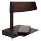 Preview: Lucide GREGORY Wandleuchte E27 USB Aufladung Schwarz 30295/01/30