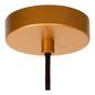 Preview: Lucide GUNHILD Pendelleuchte E27 Transparent, Beige 30460/01/60