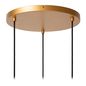 Preview: Lucide GUNHILD Pendelleuchte 3x E27 Transparent, Beige 30460/13/60