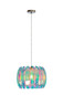 Preview: Lucide GLINSTAR E27 Pendelleuchten Modern Multifärben 70-160cm 34447/40/99