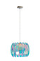 Preview: Lucide GLINSTAR E27 Pendelleuchten Modern Multifärben 70-160cm 34447/40/99