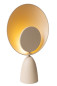Preview: Lucide CASTAMAR LED Tischlampe 8W Extra-Warmweiss Modern Taupe 34552/03/41