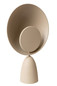 Preview: Lucide CASTAMAR LED Tischlampe 8W Extra-Warmweiss Modern Taupe 34552/03/41