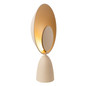 Preview: Lucide CASTAMAR LED Tischlampe 8W Extra-Warmweiss Modern Taupe 34552/03/41