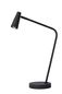 Preview: Lucide STIRLING LED Tischlampe 3-Stufen-Dimmer 3W dimmbar 360° drehbar Schwarz 36620/03/30