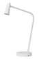 Preview: Lucide STIRLING LED Tischlampe 3-Stufen-Dimmer 3W dimmbar 360° drehbar Weiß 36620/03/31