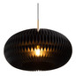 Preview: Lucide ARMONI E27 Pendelleuchten Modern Schwarz 70-180cm 42401/52/30