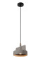 Preview: Lucide NINJA E27 Pendelleuchten Modern Grau 70-120cm 44415/20/36