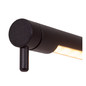 Preview: Lucide MADISON LED Schreibtischlampe 6,5W dimmbar Steuerbare Lichtfarbe Modern Schwarz 44503/06/30