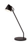 Preview: Lucide MILNE LED Tischlampe 8W dimmbar Warmweiss Modern Schwarz 44516/06/30