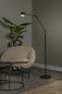 Preview: Lucide MILNE LED Stehlampe 8W dimmbar Warmweiss Modern Schwarz 44716/06/30