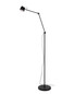 Preview: Lucide MILNE LED Stehlampe 8W dimmbar Warmweiss Modern Schwarz 44716/06/30