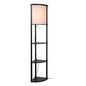 Preview: Lucide MENNO Stehleuchte E27 Schwarz, Beige 44798/81/30