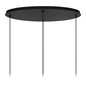 Preview: Lucide ELOISE MULTI PENDEL E27 Pendelleuchten 4-fach Modern Schwarz 70-150cm 45405/04/30