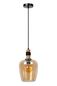 Preview: Lucide ILONA Pendelleuchte E27 Amber, Schwarz 45408/22/62