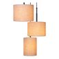 Preview: Lucide MAYA Pendelleuchte 3x E27 Beige, Schwarz 45409/13/38