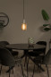 Preview: Lucide LAMBRES E27 Pendelleuchten Modern Schwarz 70-164cm 45410/15/41