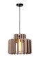 Preview: Lucide ROLLO E27 Pendelleuchten Modern Taupe 70-150cm 45491/40/41
