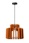 Preview: Lucide ROLLO E27 Pendelleuchten Modern Terrakotta 70-150cm 45491/40/55