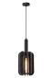 Preview: Lucide RAFAL Pendelleuchte E27 Grau, Schwarz 45492/01/36