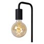 Preview: Lucide LORIN Tischlampe E27 Schwarz 45565/01/30
