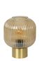 Preview: Lucide MALOTO Tischlampe E27 Amber, Mattes Gold, Messing 45586/20/62