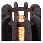 Preview: Lucide RAFAL Tischlampe E27 Grau, Schwarz 45592/01/36
