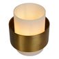 Preview: Lucide FIRMIN Tischlampe E27 Mattes Gold, Messing, Opal 45597/20/02