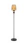 Preview: Lucide ILONA Stehleuchte E27 Amber, Schwarz 45708/01/62
