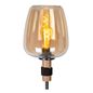 Preview: Lucide ILONA Stehleuchte E27 Amber, Schwarz 45708/01/62