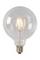 Preview: Lucide G125 LED Filament Lampe E27 5W dimmbar Transparent 49017/05/60