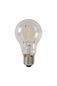 Preview: Lucide A60 LED Filament Lampe E27 5W dimmbar Transparent 49020/05/60