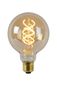Preview: Lucide G95 LED Filament Lampe E27 5W dimmbar Amber 49032/05/62