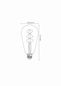 Preview: Lucide ST64 TWILIGHT LED Filament Lampe E27 4W Amber Sensor 49034/04/62