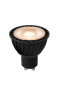 Preview: Lucide GU10 LED Lampe GU10 5W Schwarz Sensor 49096/05/30
