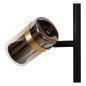 Preview: Lucide UPTON GU10 Stehlampe 3-fach Modern Rauchfarbe 57700/03/65