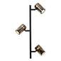 Preview: Lucide UPTON GU10 Stehlampe 3-fach Modern Rauchfarbe 57700/03/65